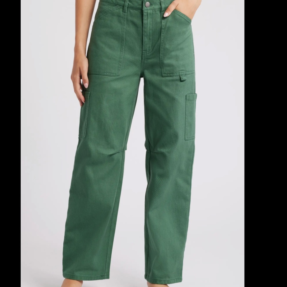 Billabong Leia Cargo Pants in Emerald